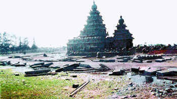 Temple aprestsunami