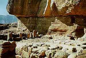 Timna mines de cuivre