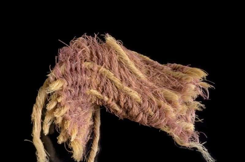 Edom : des tissus teints avec du violet royal de 3000 ans