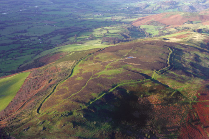 Wales hillforts pennycloddiau